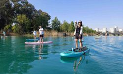 Seyhan Nehri’nde kano keyfi