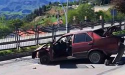 Tunceli’de araç takla attı: 1 yaralı