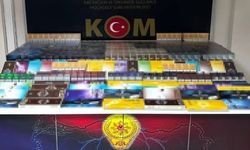 Yolcu otobüsünde 1850 paket kaçak sigara ele geçirildi
