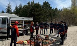 Yozgat’ta uygulamalı arama-kurtarma eğitimi
