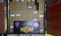 Adana’da yaklaşık 5 milyonluk kaçak sigara ve makaron ele geçirildi