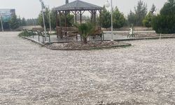 Adıyaman’da dolu yağışı etkili oldu