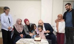Ağrı Valisi Koç’tan özel gereksinimli Ebrar’a doğum günü sürprizi