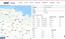 Amasya’da 4.4 büyüklüğünde deprem