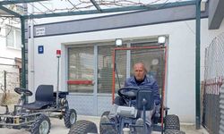 Ankaralı usta kendi imkanlarıyla go-kart yaptı, seri üretime geçti