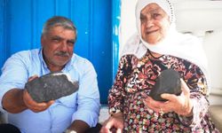 Anneler Günü hediyesi ’gökten’ indi: Bahçesine göktaşı olduğu düşünülen cisim düştü