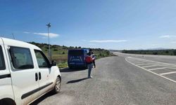 Aslanapa’da hayvan hareketlerine yönelik yol kontrolleri