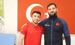 Avrupa şampiyonu milli halterci Harun Algül’ün hedefi olimpiyat madalyası