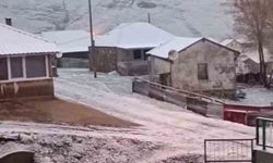 Balahor Yaylası’nda Mayıs ayında kar süprizi
