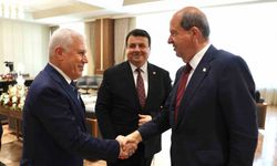 Başkan Bozbey’den KKTC Cumhurbaşkanı Tatar’a ziyaret