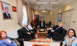 Birleşik Krallık büyükelçisi Vali Akbıyık ve Başkan Aras’ı ziyaret etti