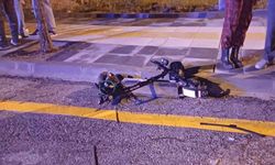 Çorum’da otomobil ile elektrikli scooter çarpıştı: 1 yaralı