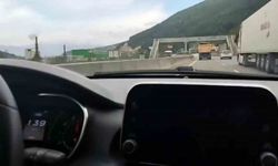 D-650’de otomobiller kamyona yetişemedi