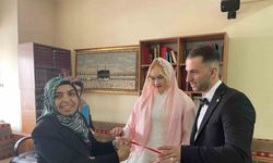 Erzincan’a Estonyalı gelin