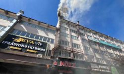Erzurum’da korkutan baca yangını