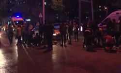 Gaziantep’te karşıya geçmeye çalışan 2 kişiye otomobil çarptı
