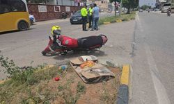 Gaziantep’te otomobil ile çarpışan motosikletin sürücüsü yaralandı