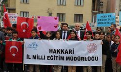 Hakkari’de farkındalık yürüyüşü düzenlendi