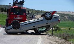 Hisarcık’ta trafik kazası: 1 yaralı
