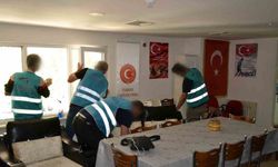Hükümlülerden Şehit Aileleri Vakfı’nda temizlik desteği
