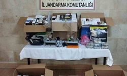 Jandarma ekipleri 11 bin makaron ele geçirdi