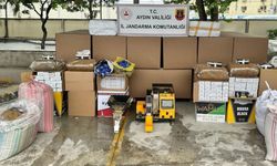 Jandarma ekipleri 685 bin makaron ele geçirildi