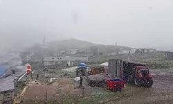 Kars’ta Mayıs ortasında kar sürprizi