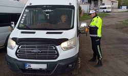 Kars’ta öğrenci servisleri denetleniyor