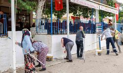 Kızılcaköy bembeyaz oldu