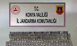 Konya’da jandarmadan kaçak sigara operasyonu