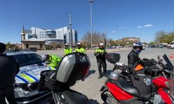 Konya’da motosikletlere sıkı denetim