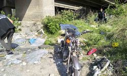 Köprüden uçan motosikletin 18 yaşındaki sürücüsü öldü