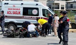Kuşadası’nda motosiklet kazası: 2 yaralı
