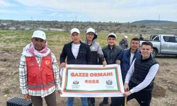 Kütahya’da "Gazze Ormanı" kuruldu