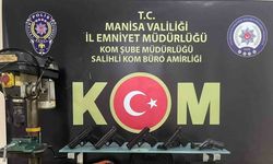 Manisa’da ruhsatsız silah operasyonu