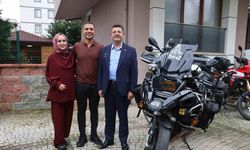 Motosikletle macera dolu Umre yolculuğu