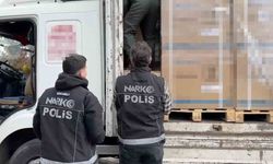 Narkotik köpeği tepki verdi, klimaların arasından binlerce uyuşturucu çıktı