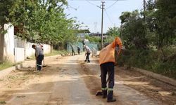 Nazilli’de yoğun yağış sonrası temizlik mesaisi