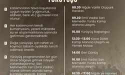 Niğde’de Parmakkaya Doğa Yürüyüşü ile Gençlik Haftası coşkusu başlıyor