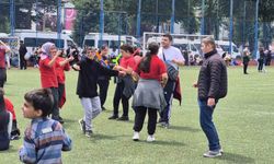 Özel çocuklar sportif faaliyetler ile eğlendi