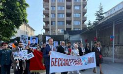 Rusya Büyükelçiliği’nde "Zafer Günü" kutlandı