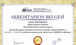 SANKO Üniversitesi hemşirelik programı yeniden akredite edildi