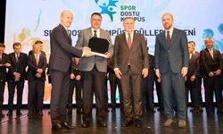 Selçuk Üniversitesine "Spor Dostu Kampüs" ödülü