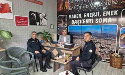 Soma İlçe Emniyet Müdürü Er’den muhtarlara ziyaret
