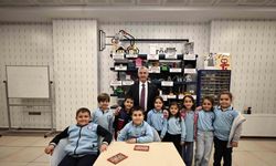 Tahmazoğlu, Bilim Şahinbey Atölyesi öğrencileriyle buluştu