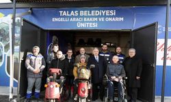 Talas’ta engellilerin yüzünü güldüren tesis