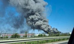 Tekirdağ’da fabrikada yangını: Dumanlar her yerden gözlendi