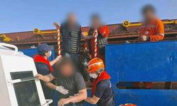 Ticari gemide yaralanan vatandaş için tıbbi tahliye