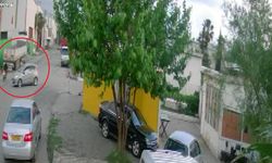 Tıra çarpan motosikletli çocuğun öldüğü kaza kamerada
