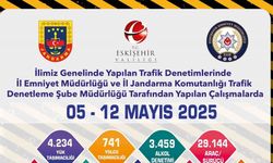 Trafik denetimlerinde 29 bin 144 araç kontrol edildi